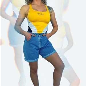 Vintage 90s Style Nike Tank Top with built in bra | Size XS